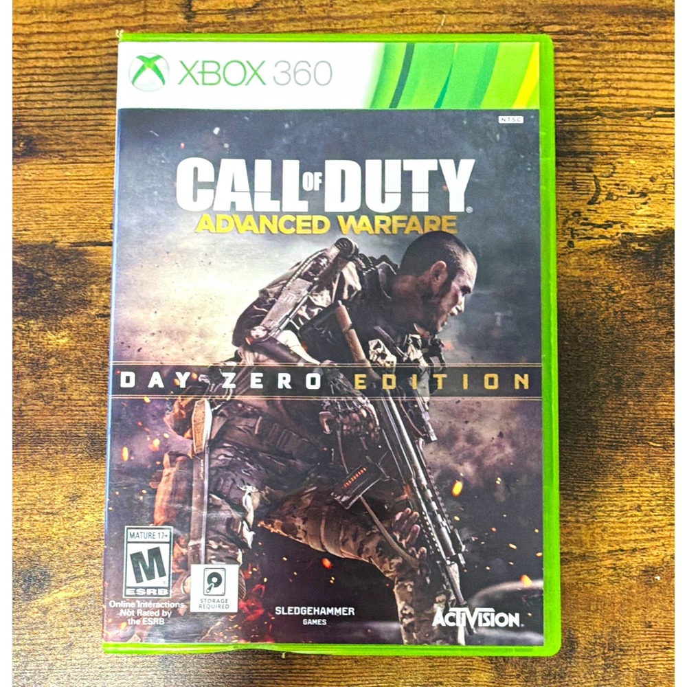 Activision Call of Duty Advanced Warfare Day Zero CIB Xbox 360 NTSC 2014 M